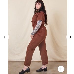 Brown fudgesicle Big Bud Press Jumpsuit size L